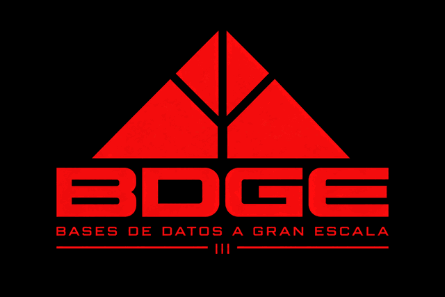 BDGE · Bases de Datos a Gran Escala